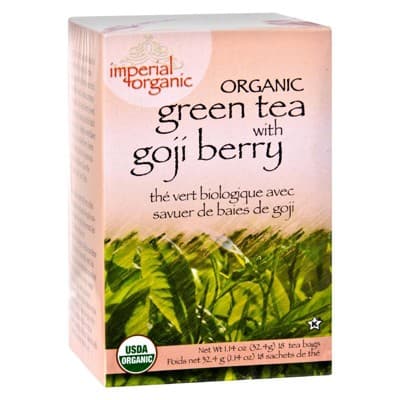 Uncle Lee'S Tea Imperial Organic Green With Goji Berry Tea -18 Bags