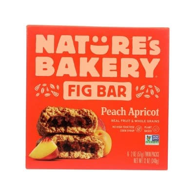 Nature'S Bakery Fig Bar Peach Apricot