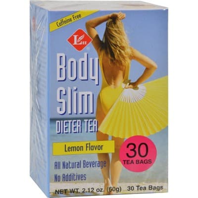 Uncle Lee Teas Body Slim Tea Dieters Tea, Caffeine Free Chinese Herbal Tea With Senna Leaves And Natural Lemon Zest Flavor
