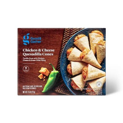  Chicken &#38; Cheese Quesadilla Cones  Good &#38; Gather&#8482;