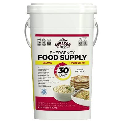 Augason Farms Deluxe Emergency 30-Day 1-Person Food Supply Kit