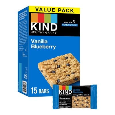 Kind Healthy Grains Bars Vanilla Blueberry