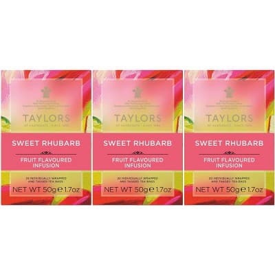 Taylors Of Harrogate Sweet Rhubarb Pack Of 
