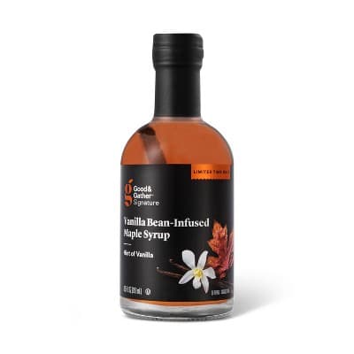 Signature Vanilla Bean Infused Maple Syrup -  Good &#38; Gather&#8482;