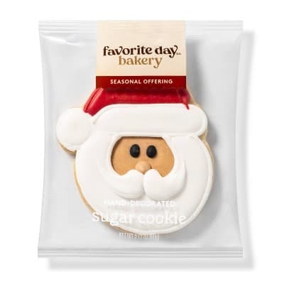 Holiday Decorated Whimsical Santa Cookie - Favorite Day&#8482;