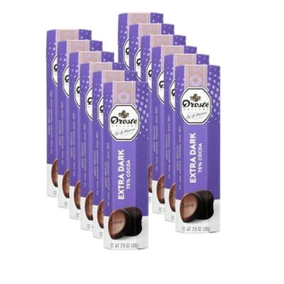 Droste Extra Dark 75% Cocoa Chocolates