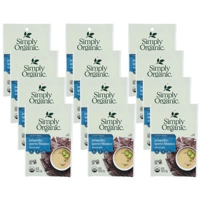 Simply Organic Dairy-Free Jalapeno Queso Blanco Sauce Mix