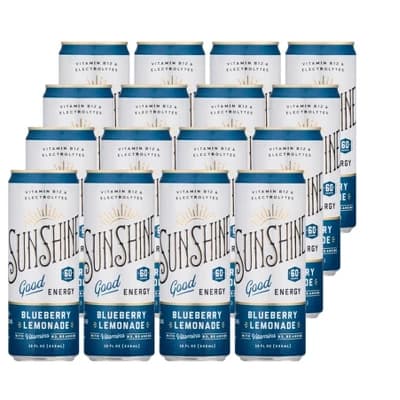 Sunshine Blueberry Lemonade Good Energy Drink