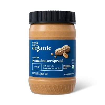 Organic No Stir Crunchy Peanut Butter - Good & Gather&#8482;