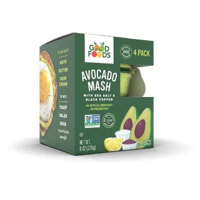 Good Foods Avocado Mash With Sea Salt & Black Pepper