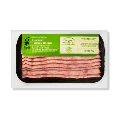 Applewood Smoked Uncured Turkey Bacon - Good &#38; Gather&#8482;