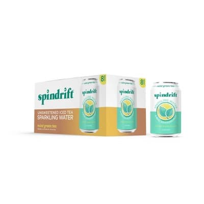 Spindrift Mint Green Tea Sparkling Water
