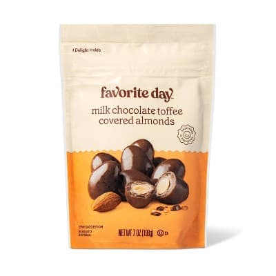 Milk Chocolate Toffee Covered Almonds Candy - Favorite Day&#8482;