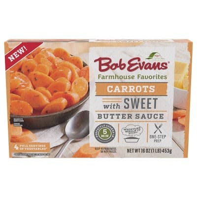 Bob Evans Farmhouse Favorites Carrots With Sweet Butter Sauce