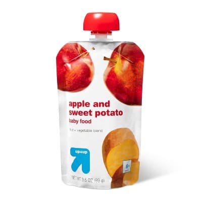 Stage 2 Apple &#38; Sweet Potato Baby Food Pouch - Up &#38; Up&#8482;