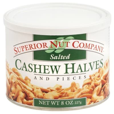 Superior Nut Salted Cashew Halves