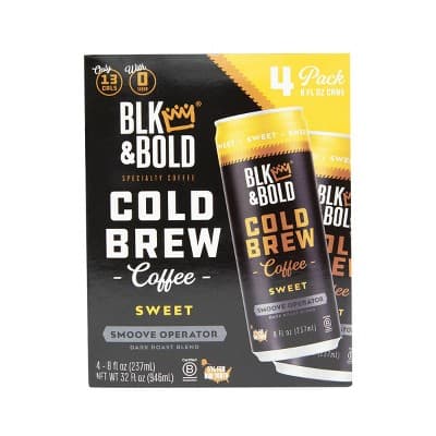 Blk &#38; Bold Smoove Operator Sweet Cold Brew Coffee