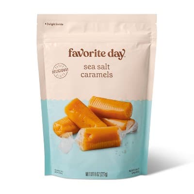 Sea Salt Caramels - Individually Wrapped Candy - Favorite Day&#8482;