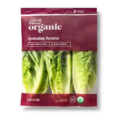 Organic Romaine Hearts  Good &#38; Gather&#8482;