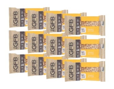 The Gfb Gluten-Free Peanut Butter Plant Protein Bar - 12 Bars