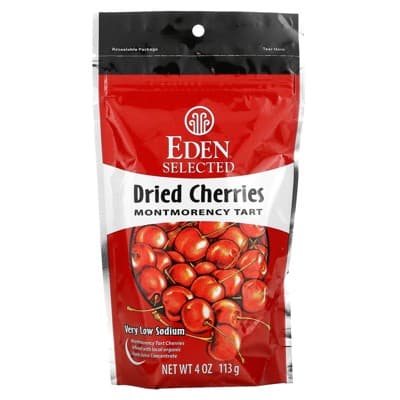 Eden Foods Selected, Dried Cherries Montmorency Tart