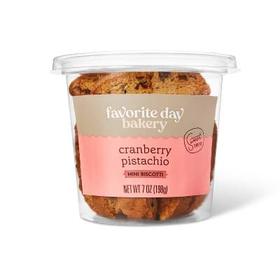 Cranberry Pistachio Mini Biscotti - Favorite Day&#8482;