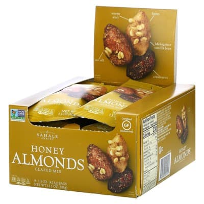 Sahale Snacks Glazed Mix, Honey Almonds