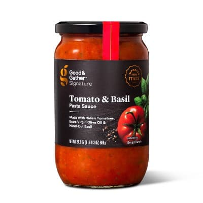Signature Tomato &#38; Basil Pasta Sauce - Good &#38; Gather&#8482;