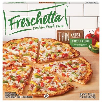 Freschetta Thin Crust Garden Veggie  Pizza