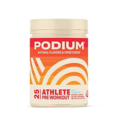 Podium Nutrition Athlete Pre-Workout Energy Drink - Blue Raspberry