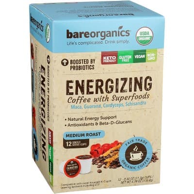 Bareorganics Coffee Energizing 