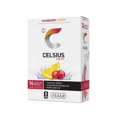 Celsius On-The-Go Cranberry Lemon