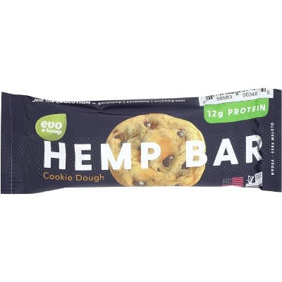 Evo Hemp Protein Cookie Dough Bar