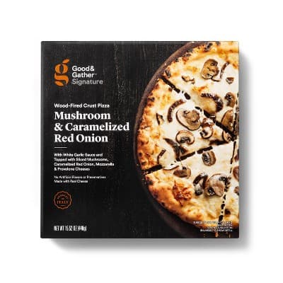 Signature Wood-Fired Mushroom &#38; Caramelized Red Onion  Pizza - Good &#38; Gather&#8482;