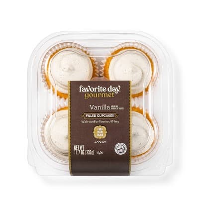 Vanilla Filled Cupcakes  Favorite Day&#8482;