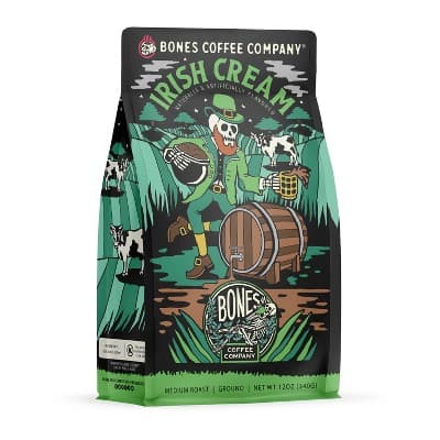 Bones Coffee Company Irish Cream (Ground