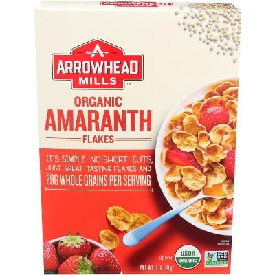 Arrowhead Mills Organic Amaranath Flakes Cereal