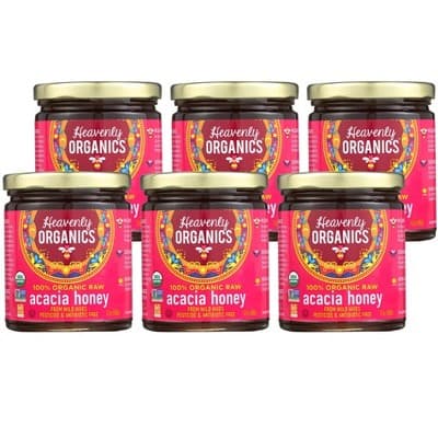 Heavenly Organics 100% Organic Raw Acacia Honey