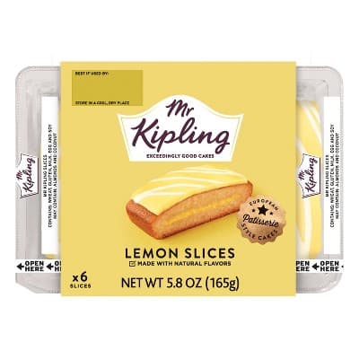Mr Kipling - Lemon Slice Snack