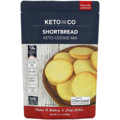 Keto And Co Shortbread Keto Cookie Mix