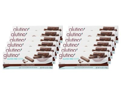 Is it Whole 30? Glutino Gluten Free Milk Chocolate Wafers Box