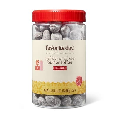 Holiday Milk Chocolate Butter Toffee Almonds - Favorite Day&#8482;