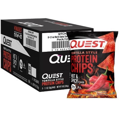 Quest Nutrition Hot & Spicy Tortilla Chips