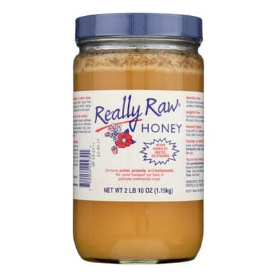 Really Raw Honey Never Barreled, Heated, Or Strained