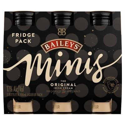 Baileys Minis The Original Irish Cream Liqueur Fridge