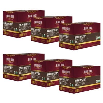 Barrie House Dark Mystery Single Serve Coffee -  6 Boxes