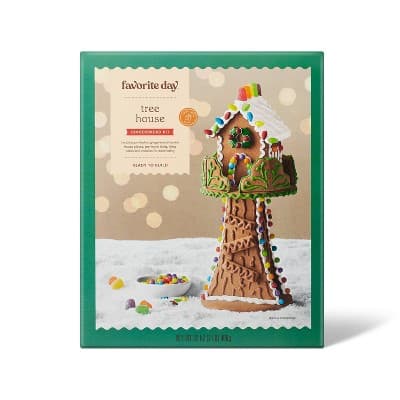 Holiday Tree House Gingerbread Kit - Favorite Day™