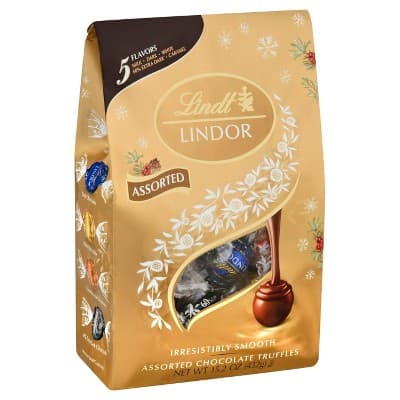 Lindor Holiday Assorted Chocolate Bag