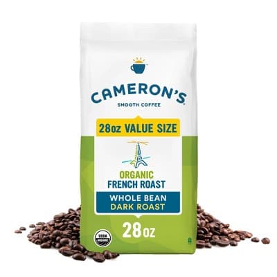 Cameron&#39;S Organic French Dark Roast Whole Bean Coffee