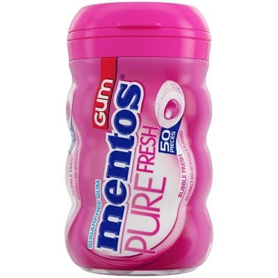 Mentos Gum, Bubble Fresh, Sugarfree